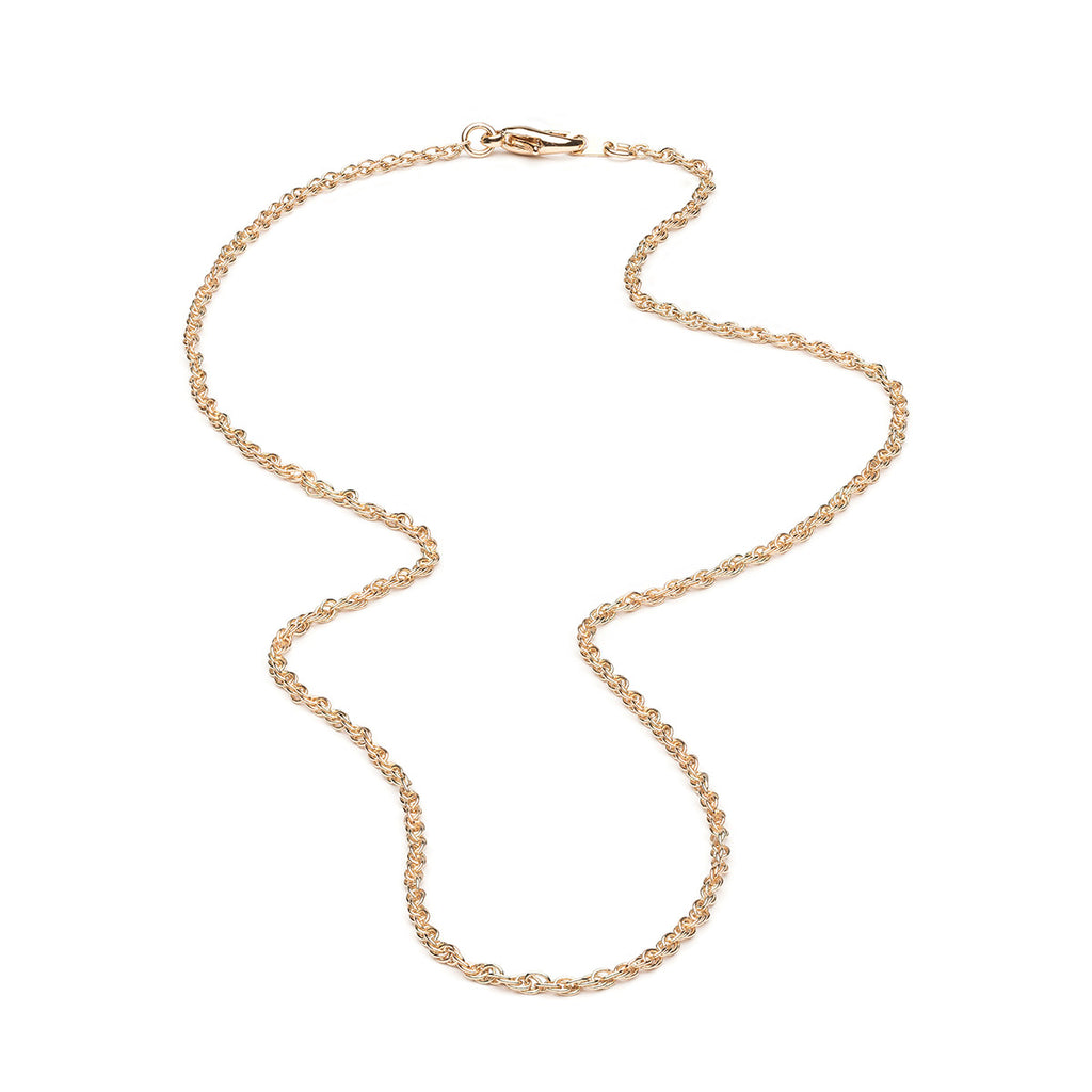 Gold Plated 20 inch Fancy Pendant Chain Necklace - Simply Whispers