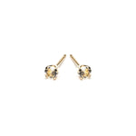 14k Gold April Birthstone Stud Earrings - Simply Whispers