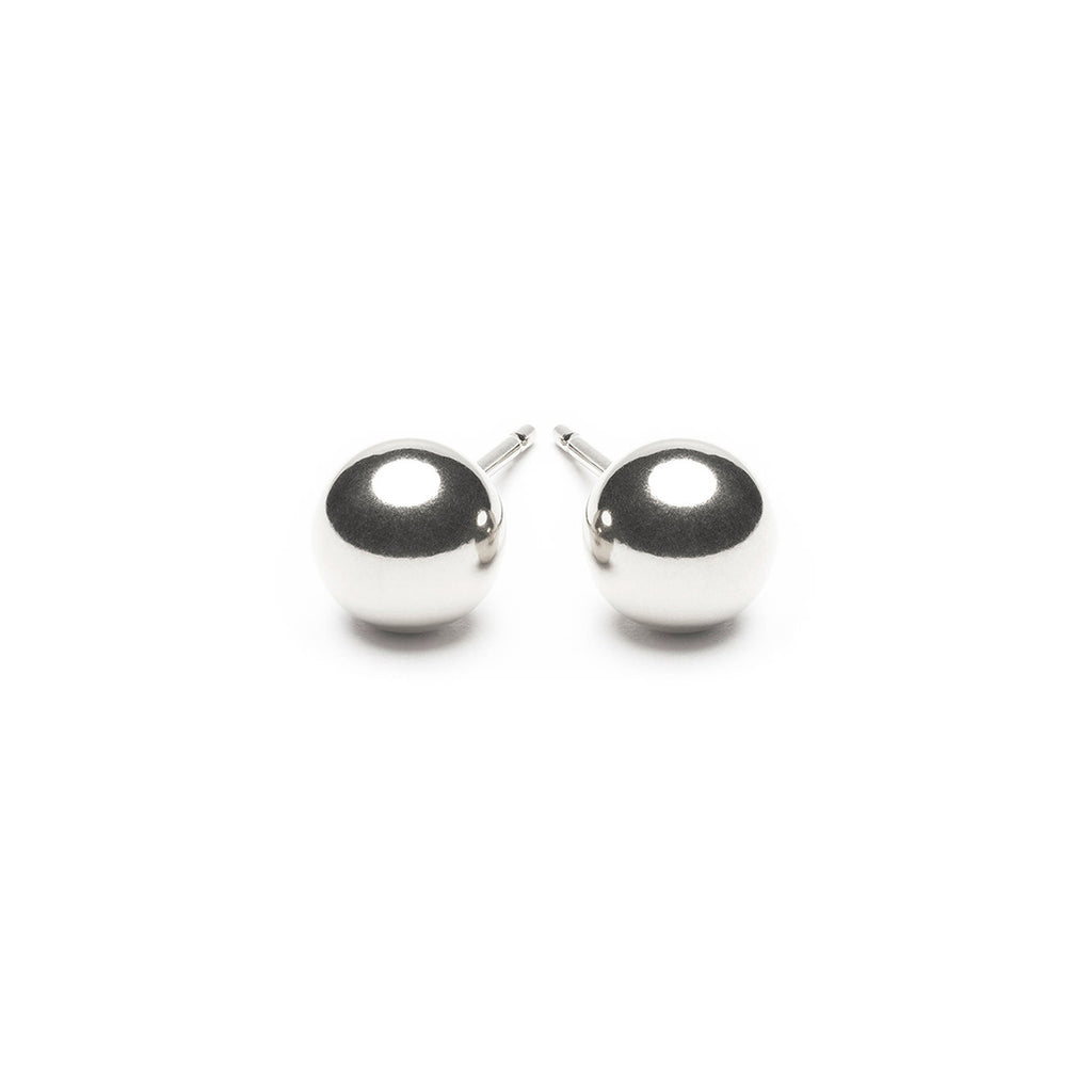 Sterling Silver 6 mm Ball Stud Earrings - Simply Whispers