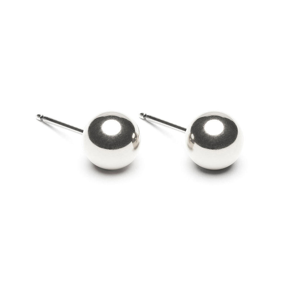 Sterling Silver 7 mm Ball Stud Earrings - Simply Whispers