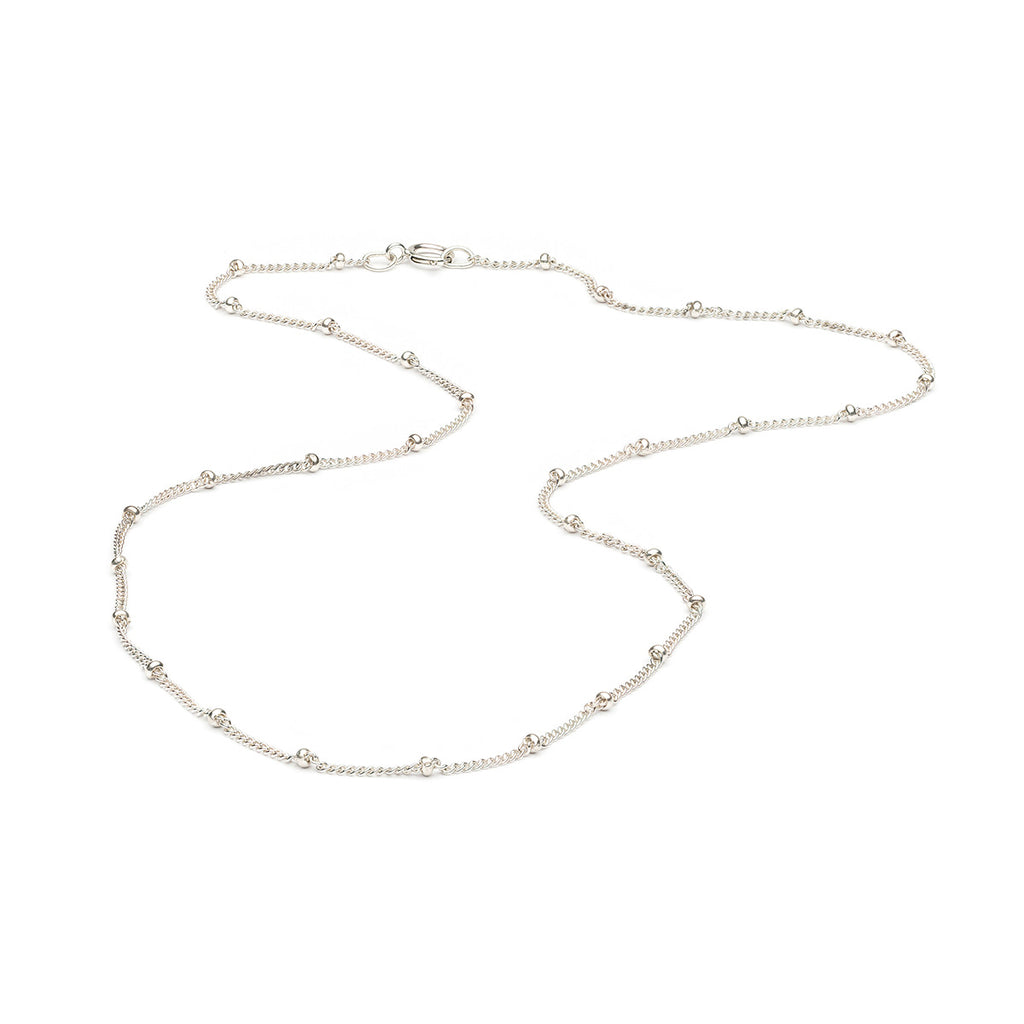 Sterling Silver 16 inch Satellite Chain Necklace - Simply Whispers
