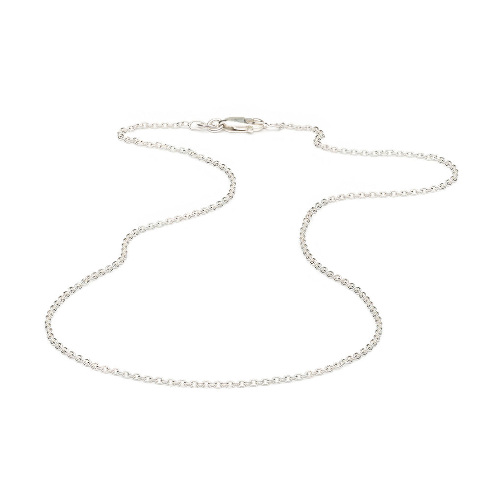 Sterling Silver 16 inch Cable Chain Necklace - Simply Whispers