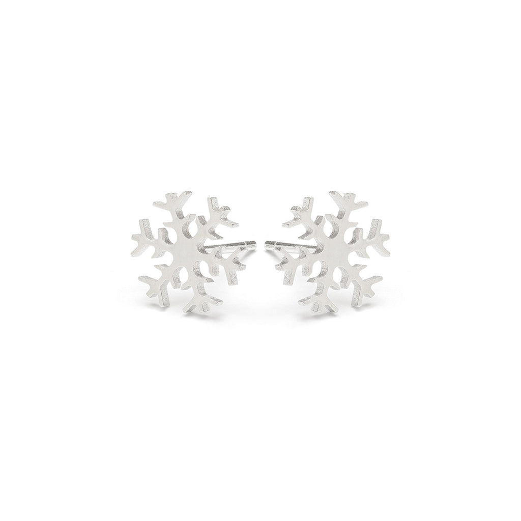 Sterling Silver Snowflake Earrings - Simply Whispers