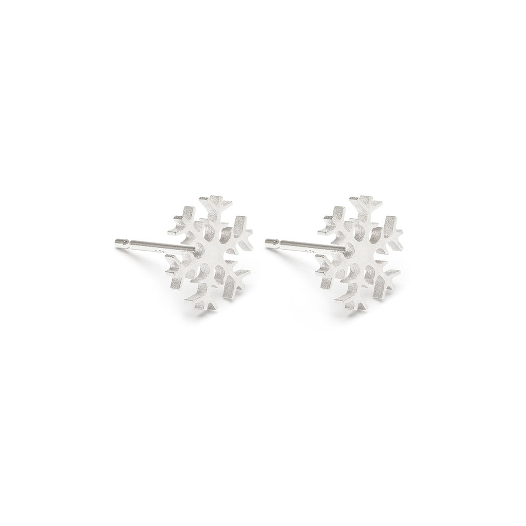 Sterling Silver Snowflake Earrings - Simply Whispers