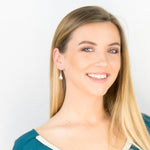 Sterling Silver Teardrop French Hook Earrings - Simply Whispers