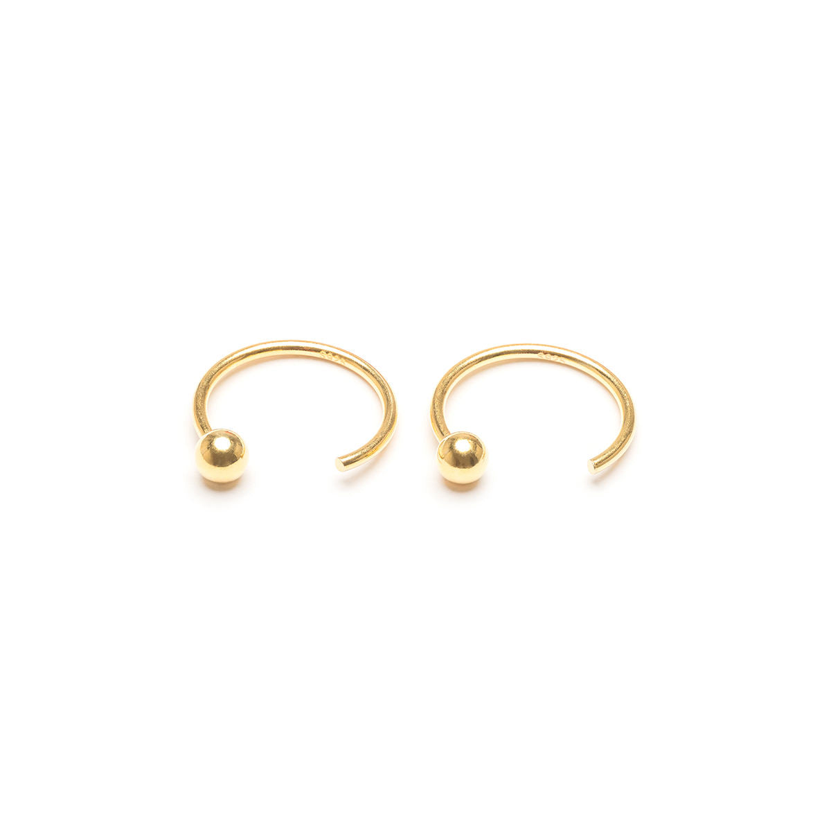 Ball Huggies Gold Plated - Simply Whispers