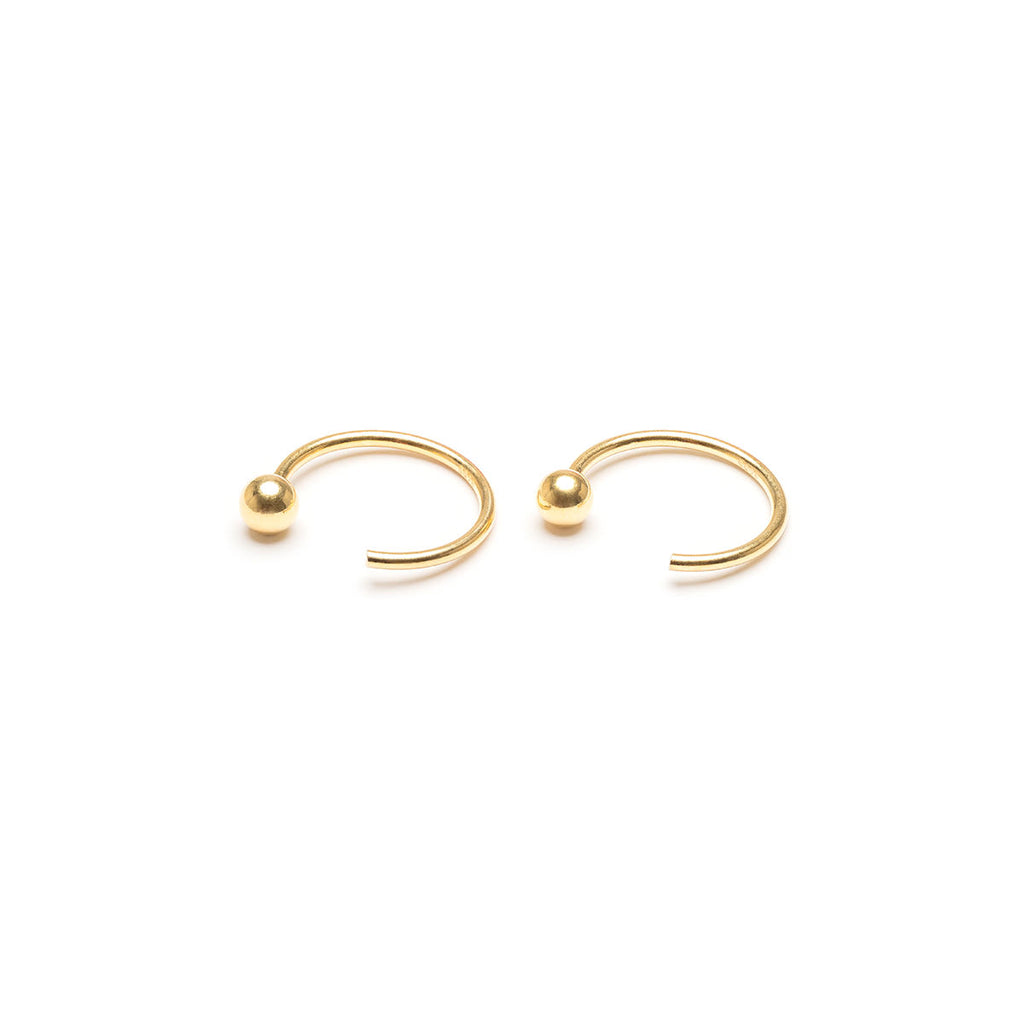 Ball Huggies Gold Plated - Simply Whispers