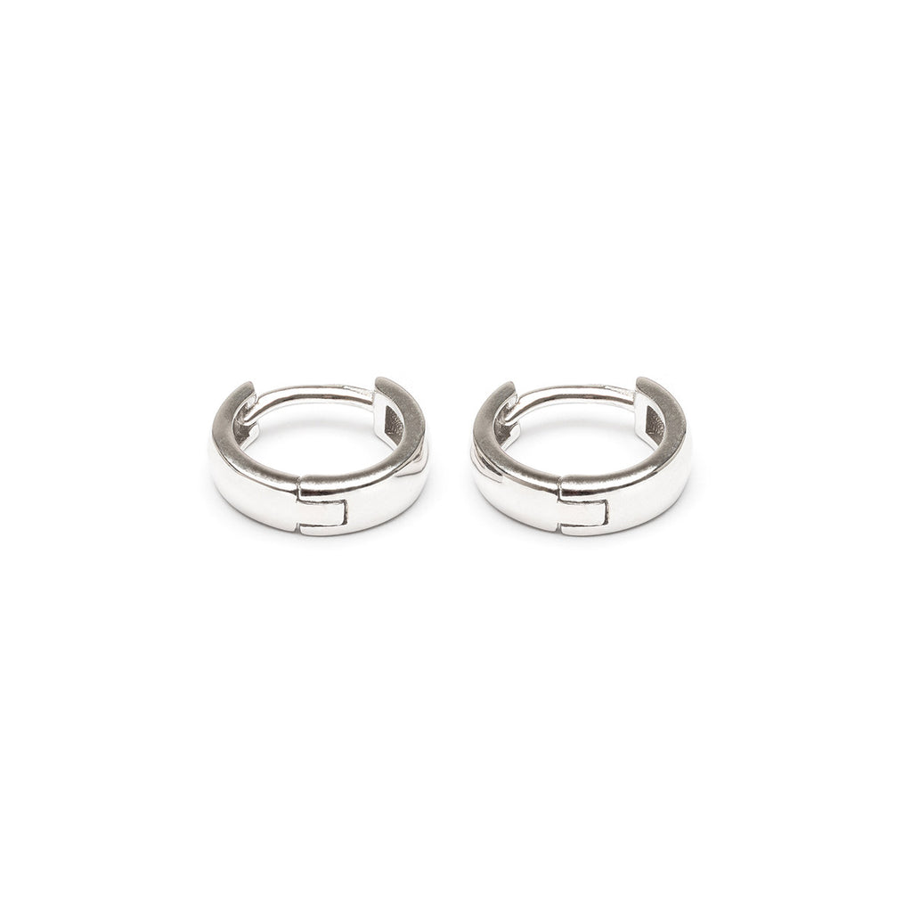 Silver Mini Huggie Earrings - Simply Whispers