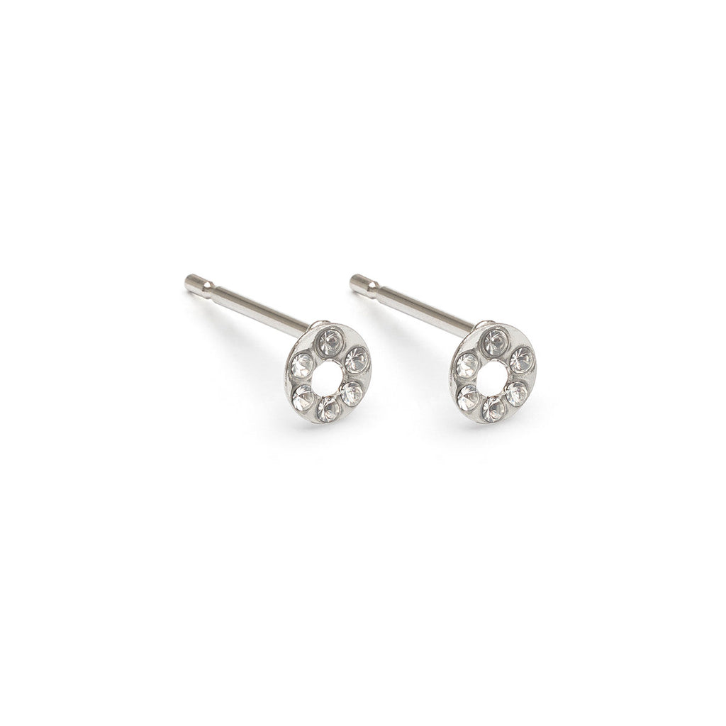 Mini Circle Stud Earrings - Simply Whispers