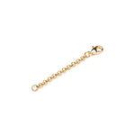 Gold Plated 2 inch Rolo Chain Necklace Extender - Simply Whispers