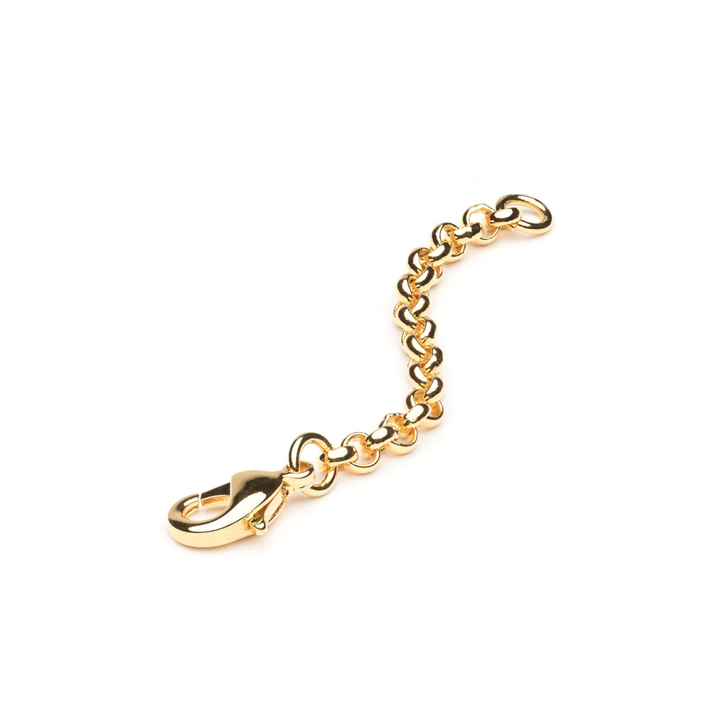 Gold Plated 2 inch Rolo Chain Necklace Extender - Simply Whispers