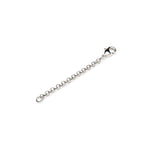 Silver Plated 2 inch Rolo Chain Necklace Extender - Simply Whispers