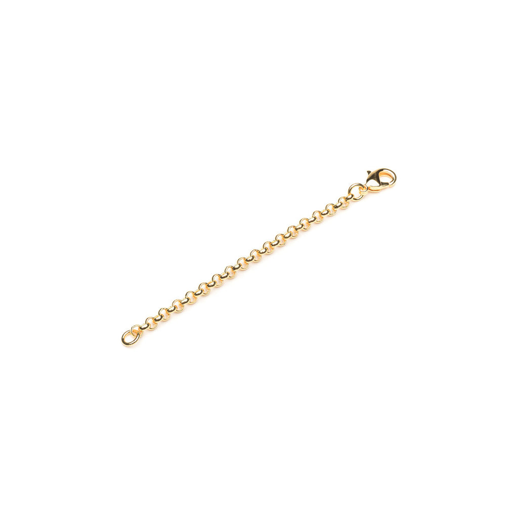 Gold Plated 3 inch Rolo Chain Necklace Extender - Simply Whispers