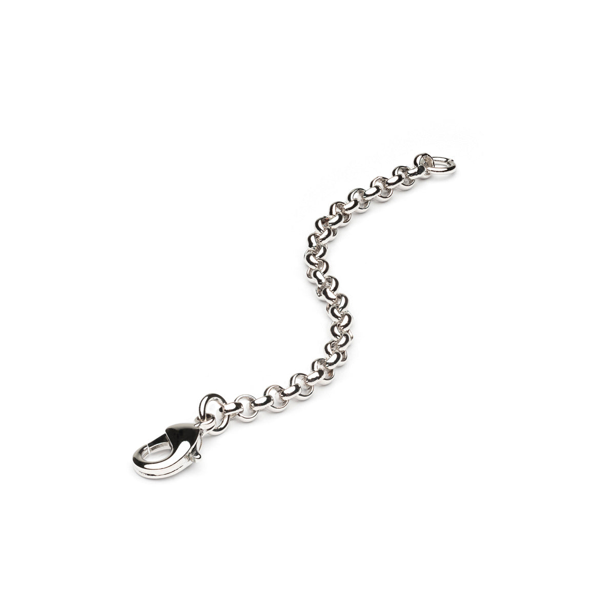 Silver Plated 3 inch Rolo Chain Necklace Extender - Simply Whispers