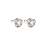 Knot Crystal Stud Earrings - Simply Whispers