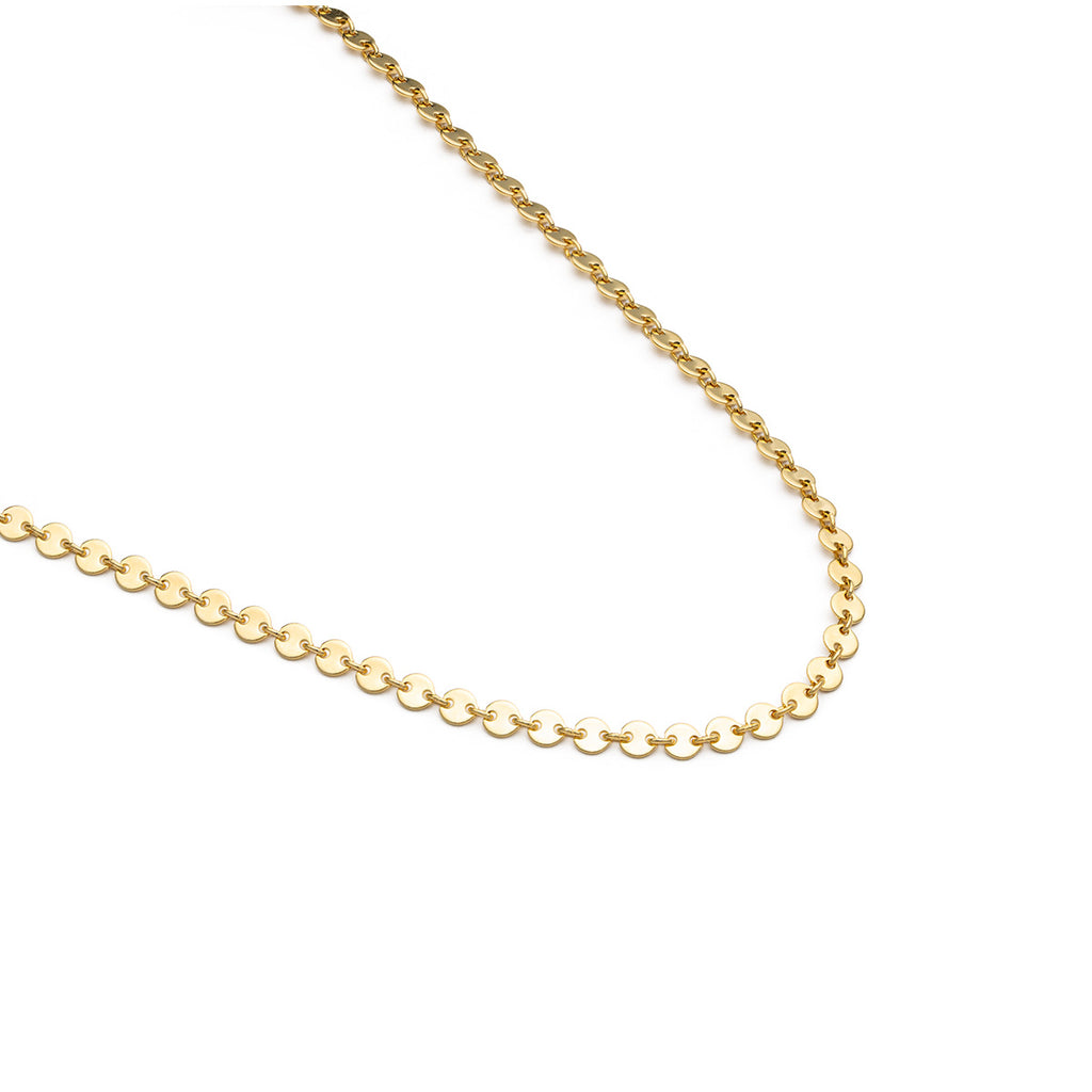 Gold plated 16 inch coin pendant necklace - Simply Whispers