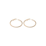 Large Thin Hoop Earrings - Simply Whispers