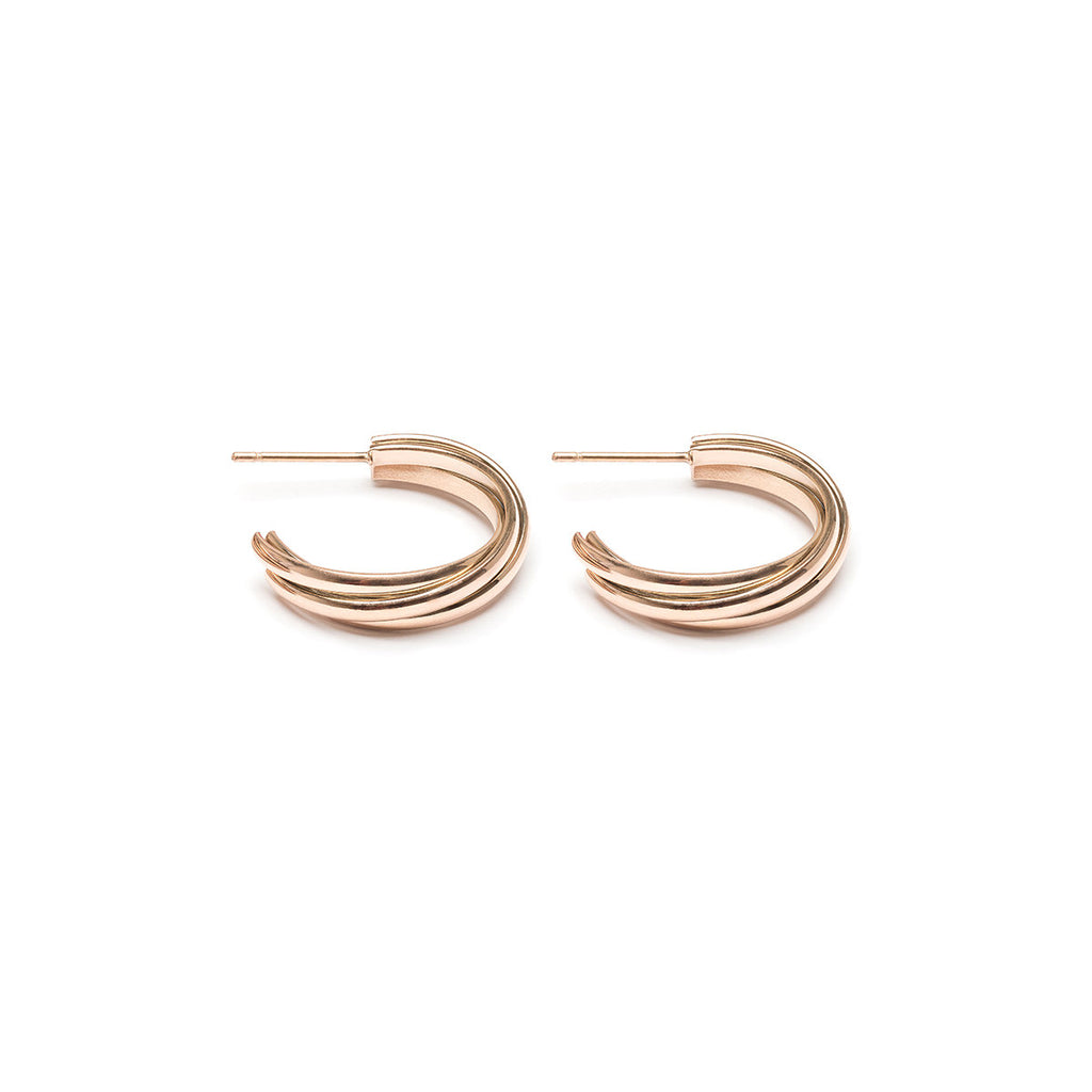 Twist Hoop Earrings - Simply Whispers