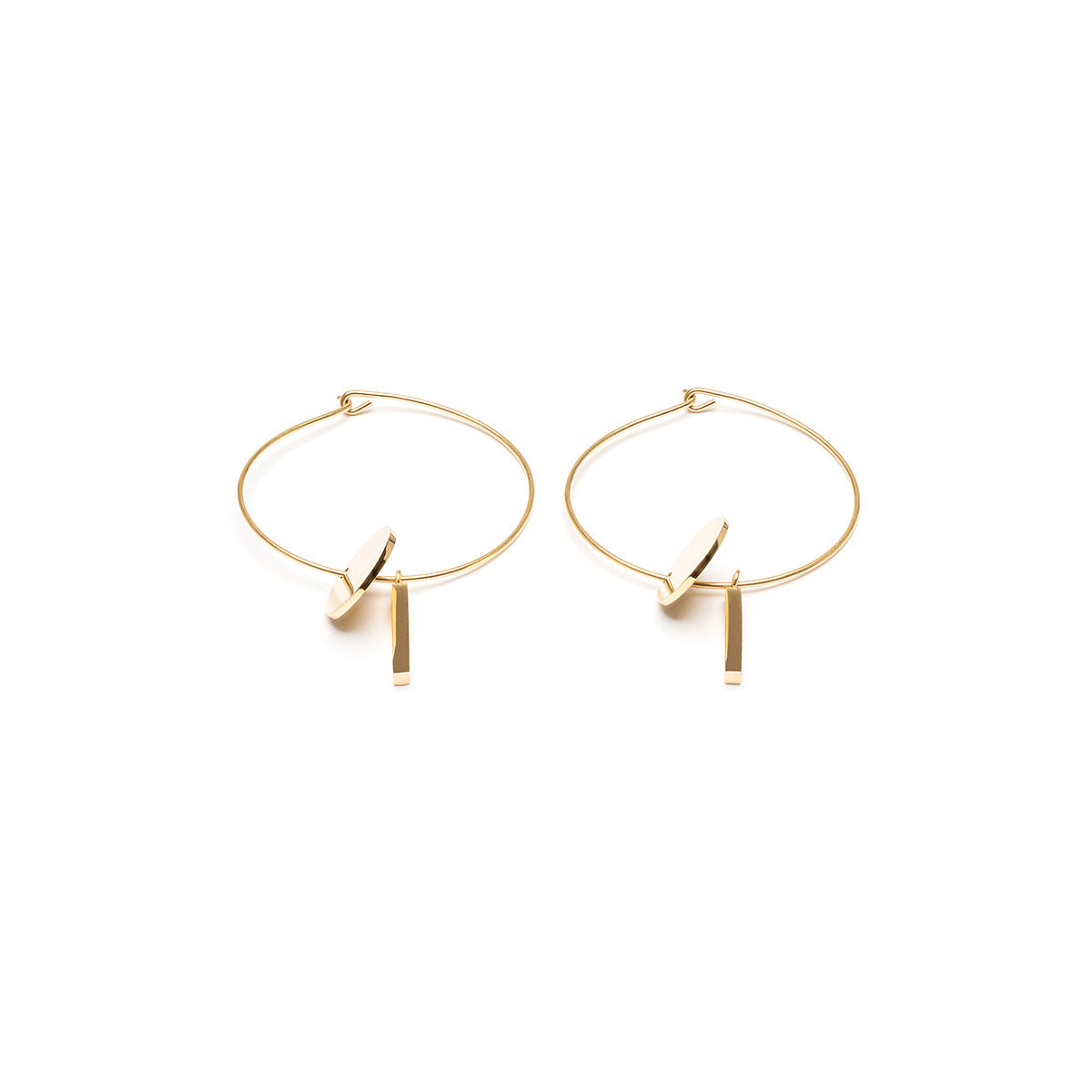 Pendant Hoop Earrings - Simply Whispers