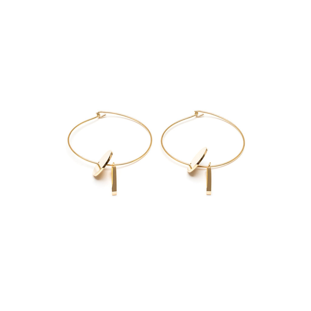 Pendant Hoop Earrings - Simply Whispers