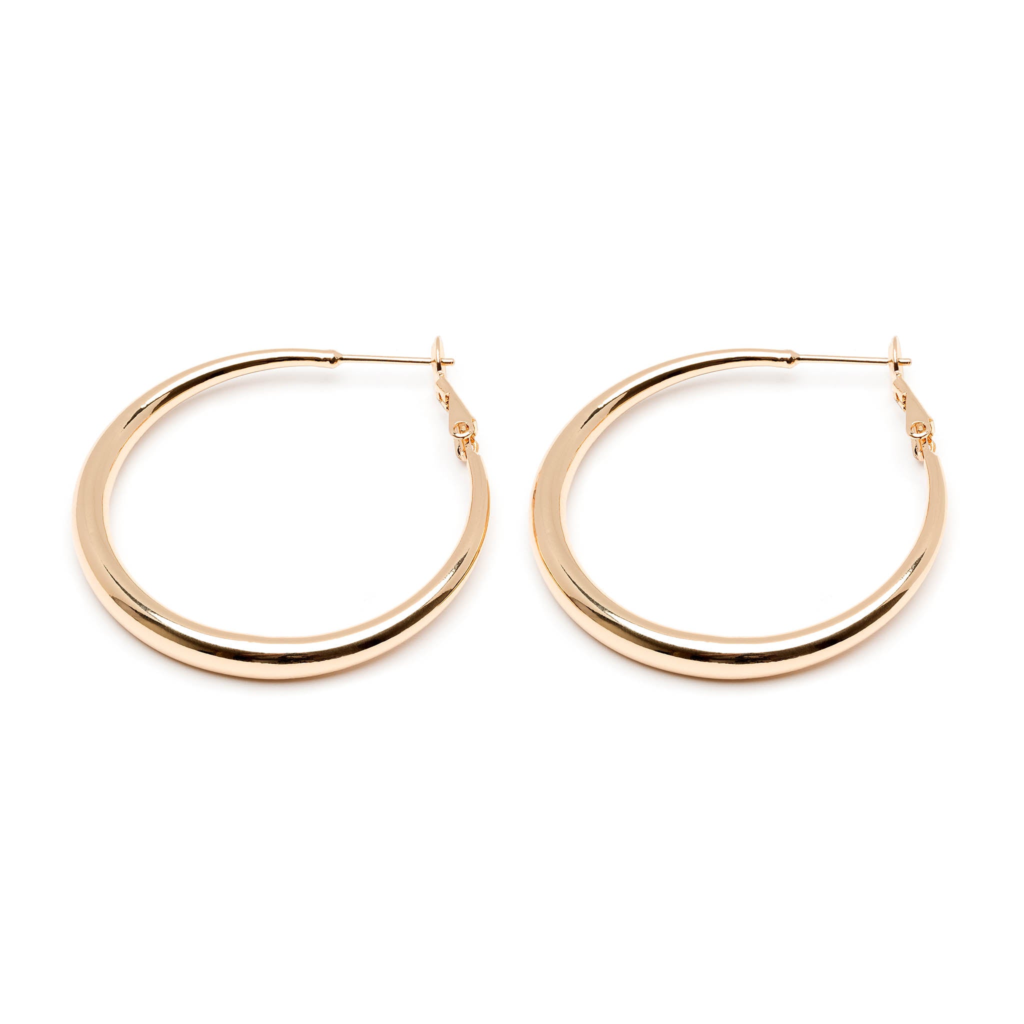 Graduated Hoops Medium Graduated Hoop Earrings | Simply Whispers