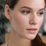 Round Chain Threader Earrings - Simply Whispers