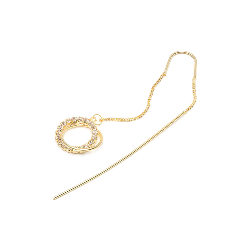 Crystal Ring Dangle Earring - Simply Whispers