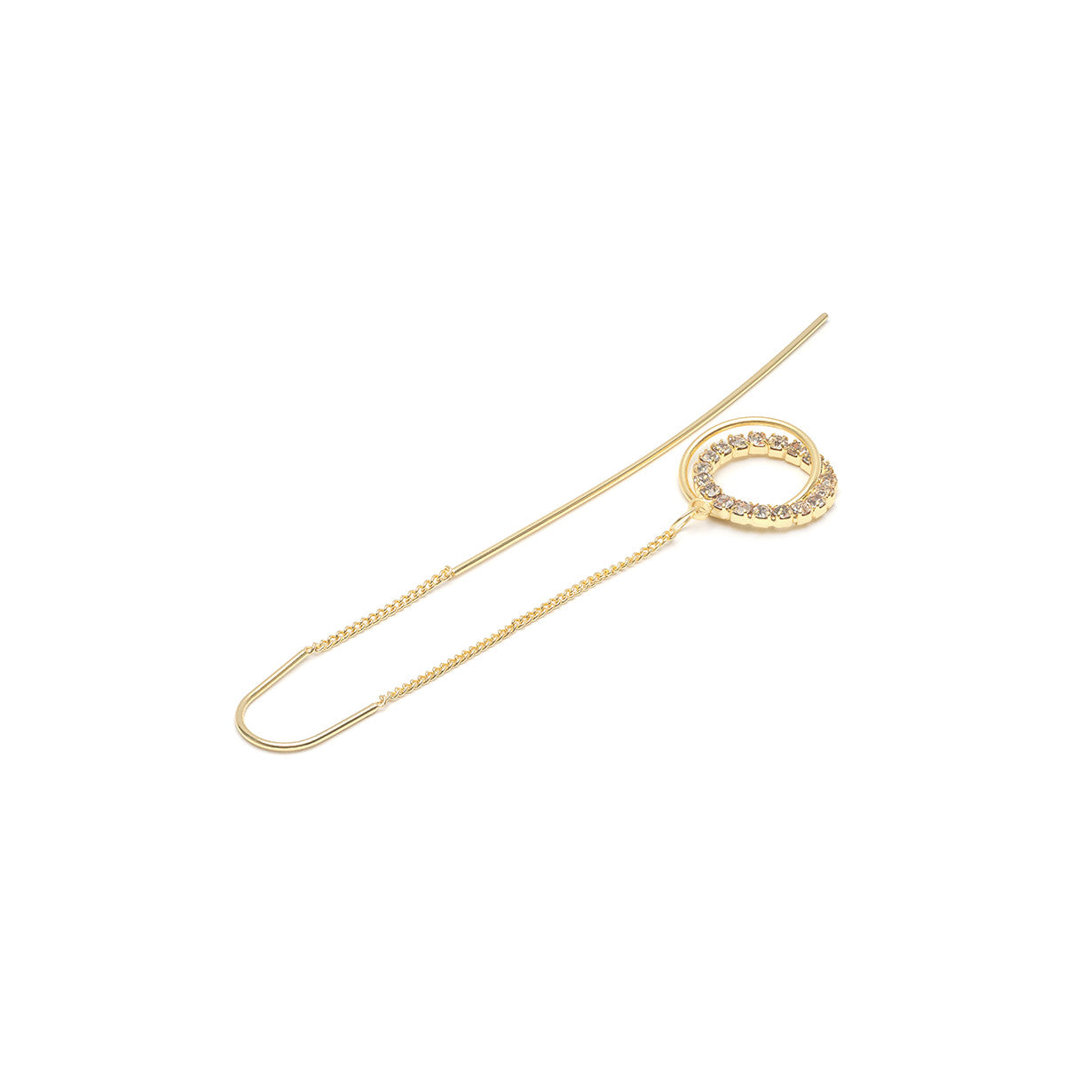 Crystal Ring Dangle Earring - Simply Whispers