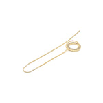 Crystal Ring Dangle Earring - Simply Whispers