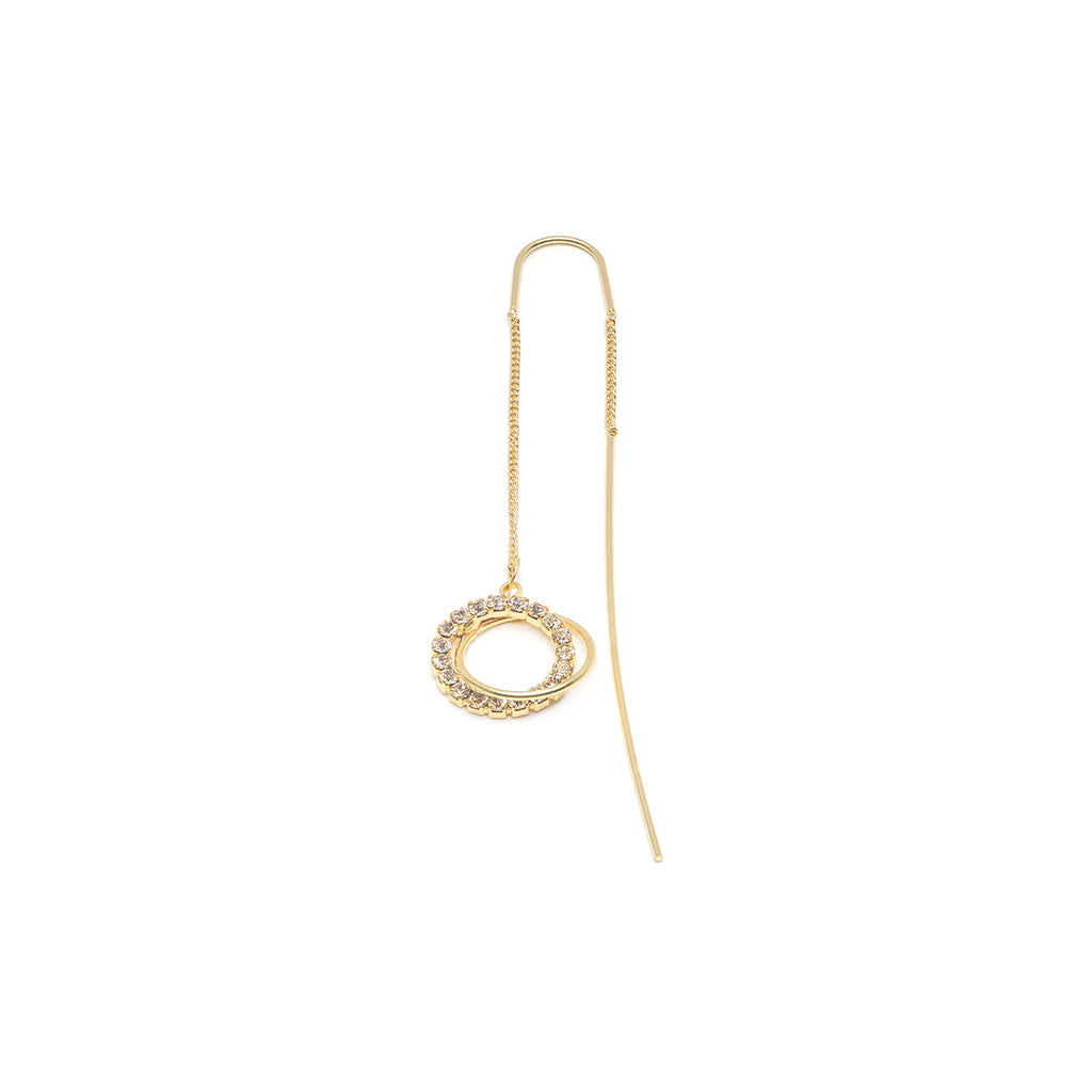 Crystal Ring Dangle Earring - Simply Whispers