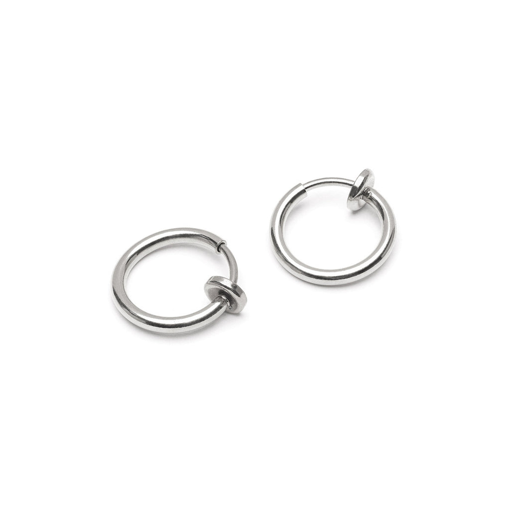 Silver spring clip-on earrings - Simply Whispers