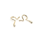Gold wave ear cuff earrings - Simply Whispers