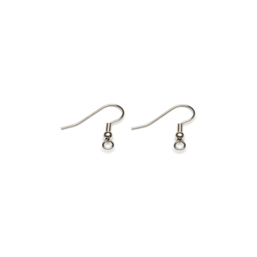 Stainless Steel French Hook Wire With Ball Accessory - 1 Pair - Simply Whispers
