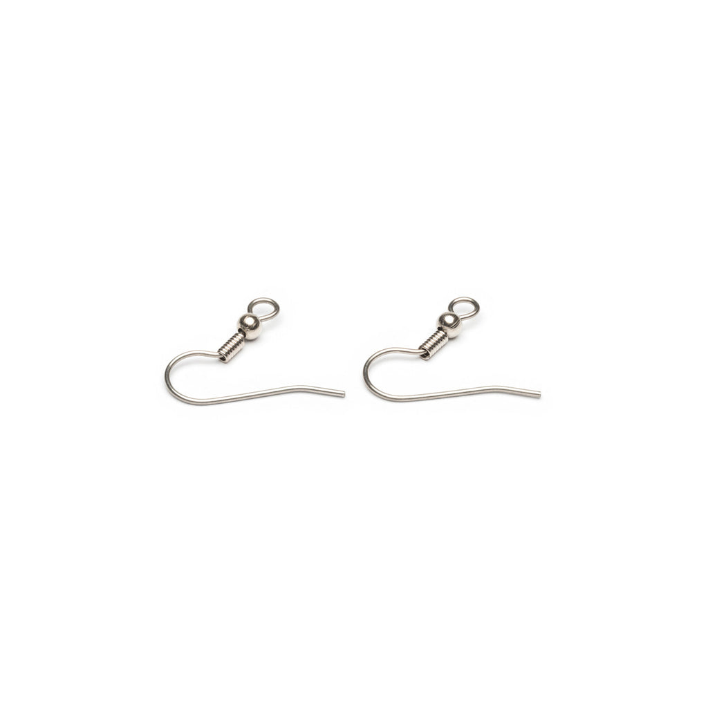 Stainless Steel French Hook Wire With Ball Accessory - 1 Pair - Simply Whispers