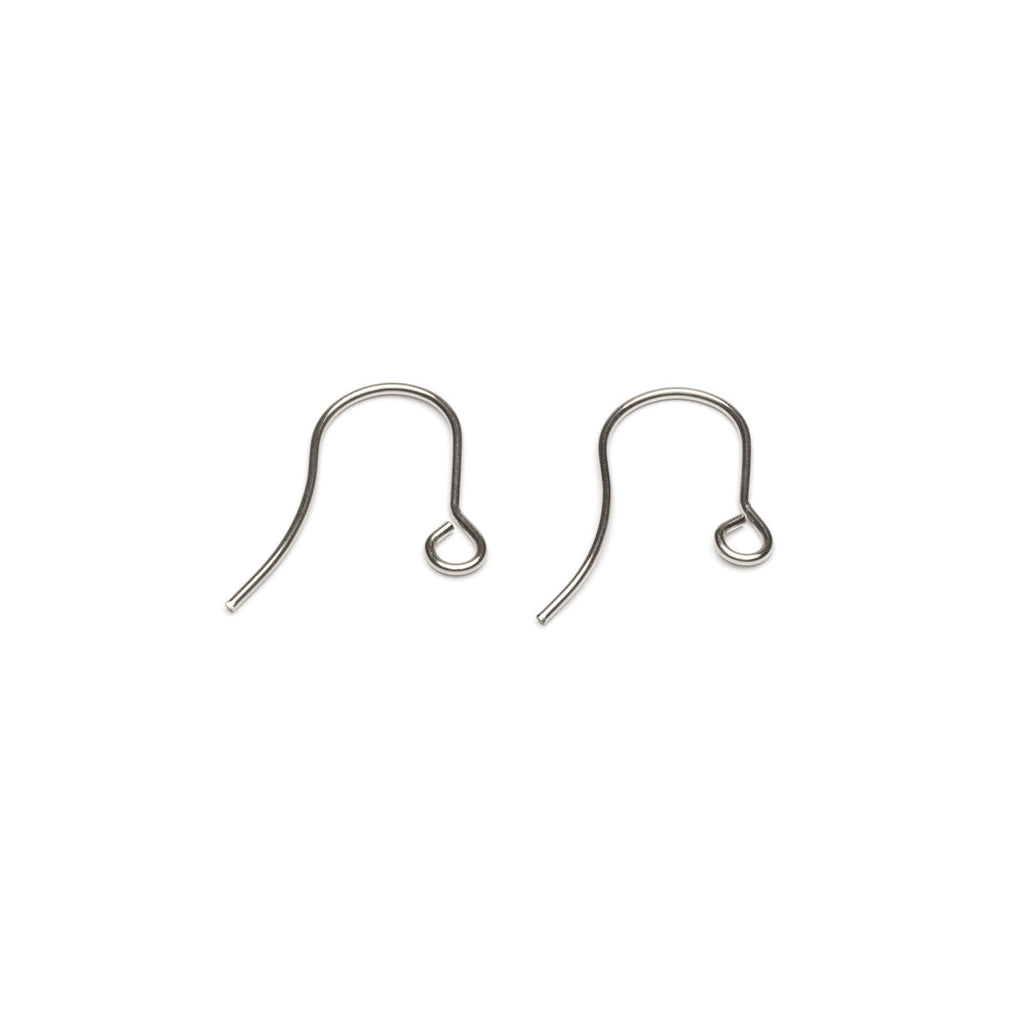 Stainless Steel Plain French Hook Accessory - 1 Pair - Simply Whispers
