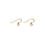 Gold Plated French Hook With Ball Accessory - 1 Pair - Simply Whispers