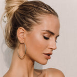 Large Graduated Hoop Earrings - Simply Whispers