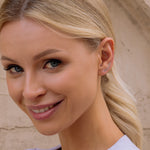Silver plain ear climber - Simply Whispers
