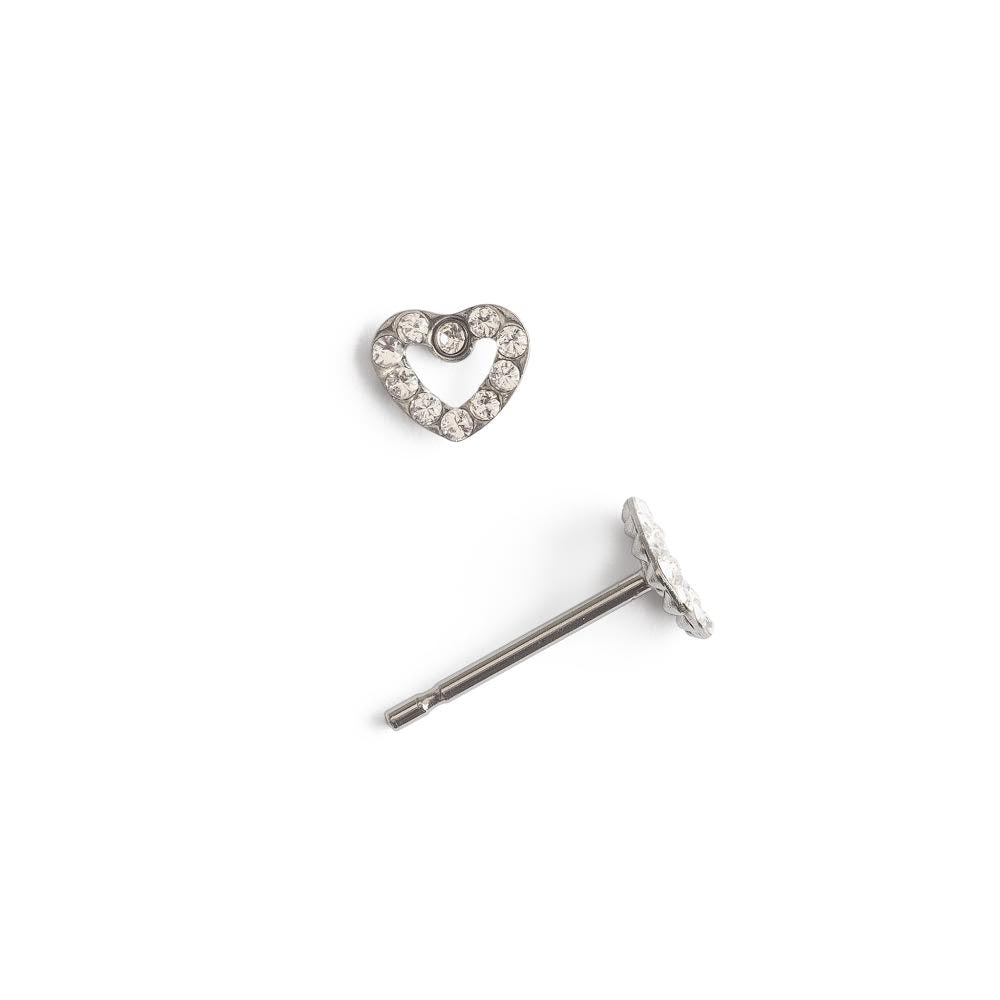 Mini Heart Stud Earrings - Simply Whispers