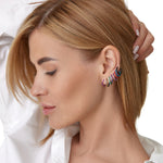 Small Light blue clip on earrings - Simply Whispers
